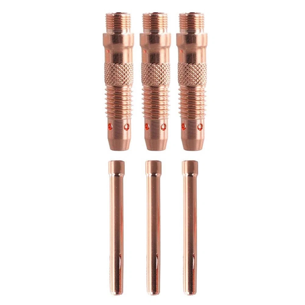 6PCS Collet Bodies for WP17 WP18 WP26 Torch Series (Tig Welding)