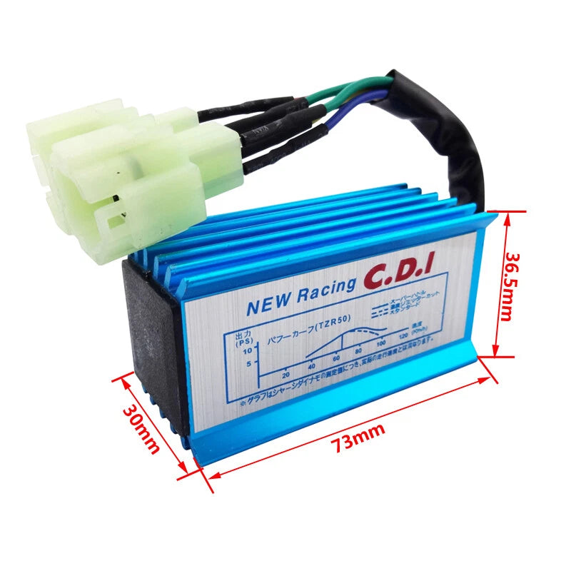 Ignition Coil + Blue AC CDI Box for Tomberlin Crossfire 150cc (2005–2023)