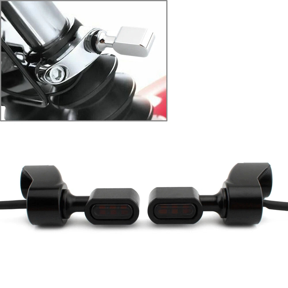 Front Fork Turn Signal Indicator Light for Harley FXR (1987–2000)