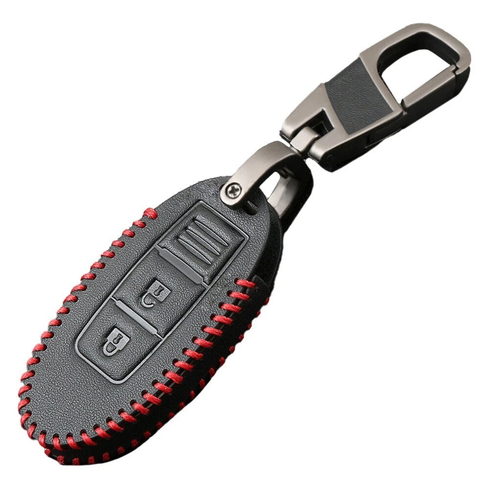 Leather Key Cover for Nissan Skyline Juke X-Trail (2010–2020)