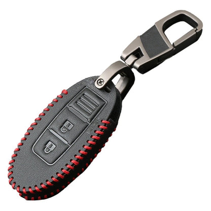 Leather Key Cover for Nissan Skyline Juke X-Trail (2010–2020)