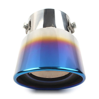 Round Stainless Steel Exhaust Pipe Tail Muffler Tip for Car
