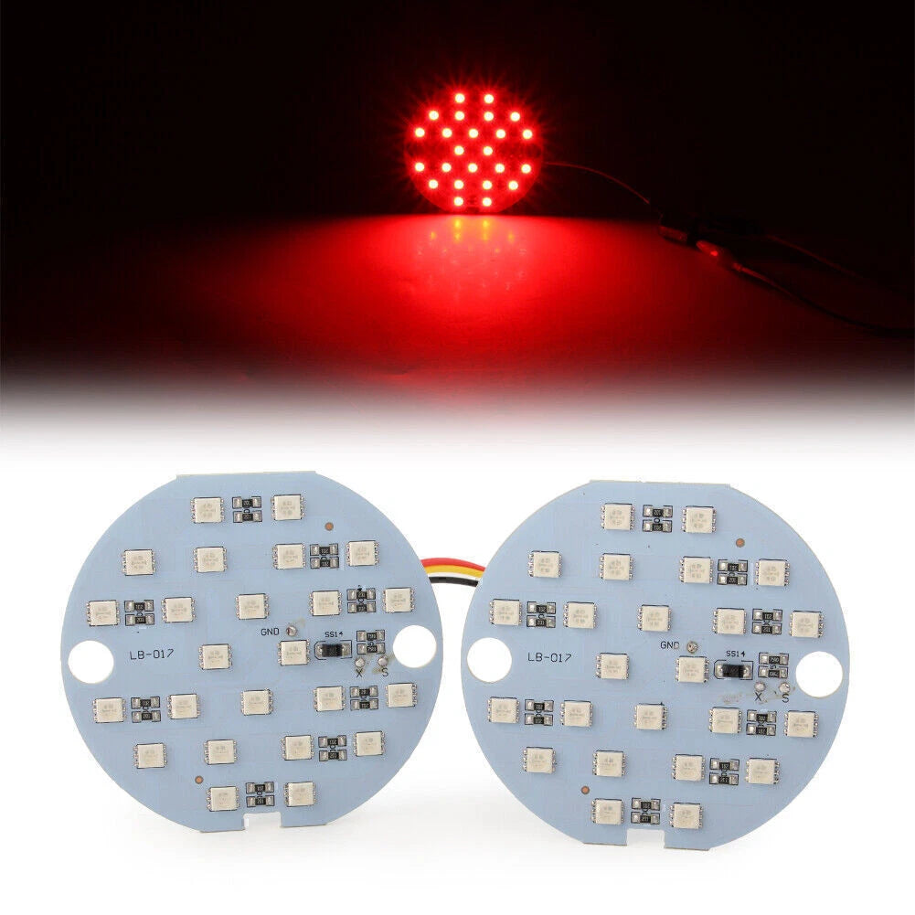 1157 BAY15d 30LED Red Turn Signal Light for Harley