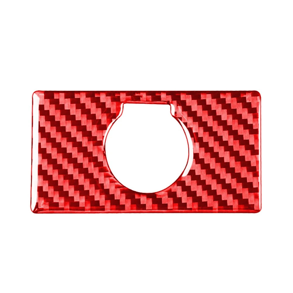 Rear Cigarette Lighter Switch Cover for Toyota Tundra (2014–2021) Red