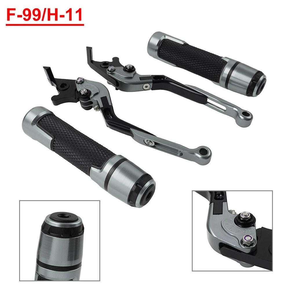 Brake Clutch Levers Handlebar Grips Set for Ducati Panigale (2012–2019)