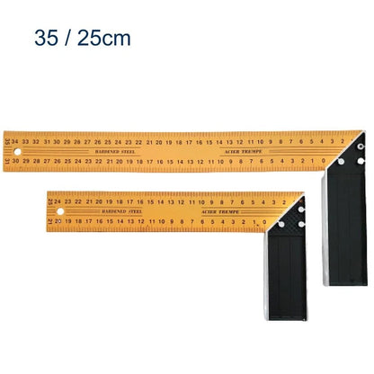 Square Ruler for Carpenter Craft Engineer L-Square Measure