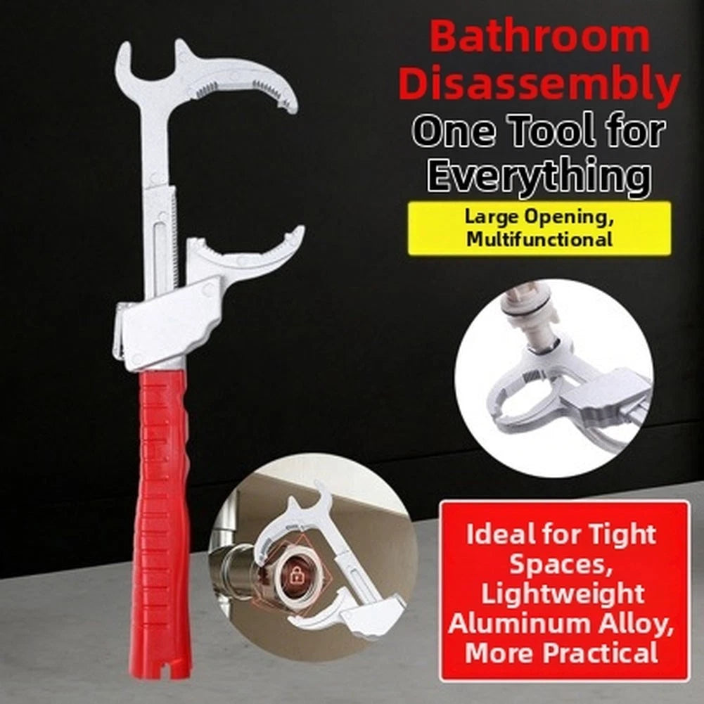 Adjustable Wrench for Residential Plumbing (No specific years/models)