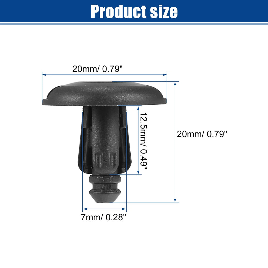 Radiator Cover Retainer Clips Kit for Toyota 4Runner (2003–2024)