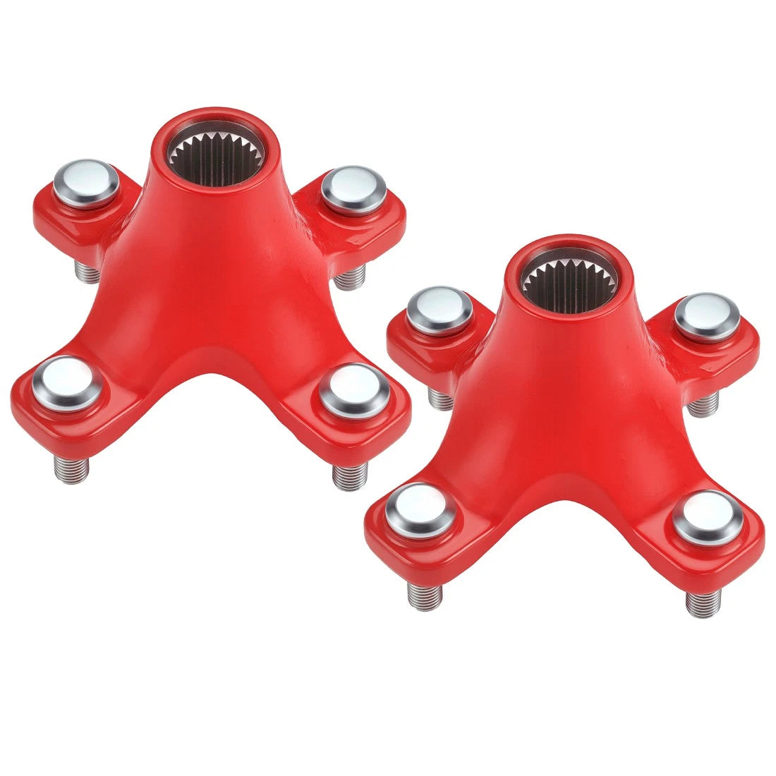 2X Rear Red Wheel Hubs for Honda FourTrax 250 TRX250X TRX300X TRX400X (1985–2006) 42610-HP1