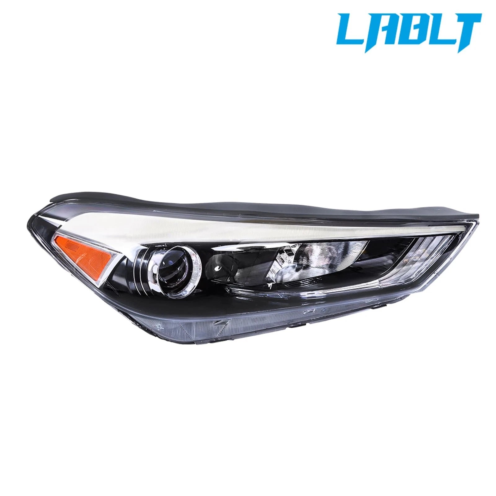 Right Headlight Halogen with LED Parking Light for Hyundai Tucson (2016–2018)