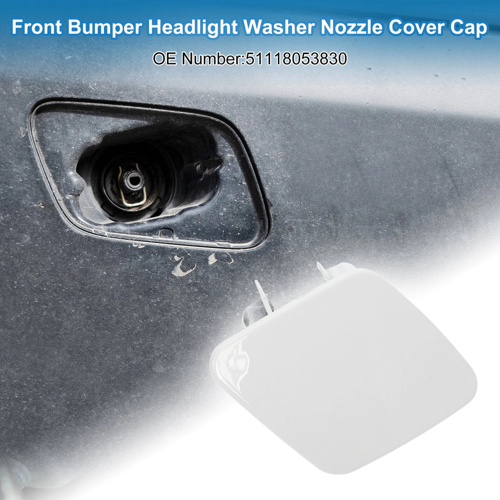 Front Right Headlight Washer Nozzle Cover Cap for BMW 1 Series (2011–2019)