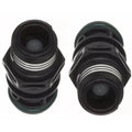2X Attwood Sprayless Marine Fuel Connector Male 1/4" NPT 8838TM6
