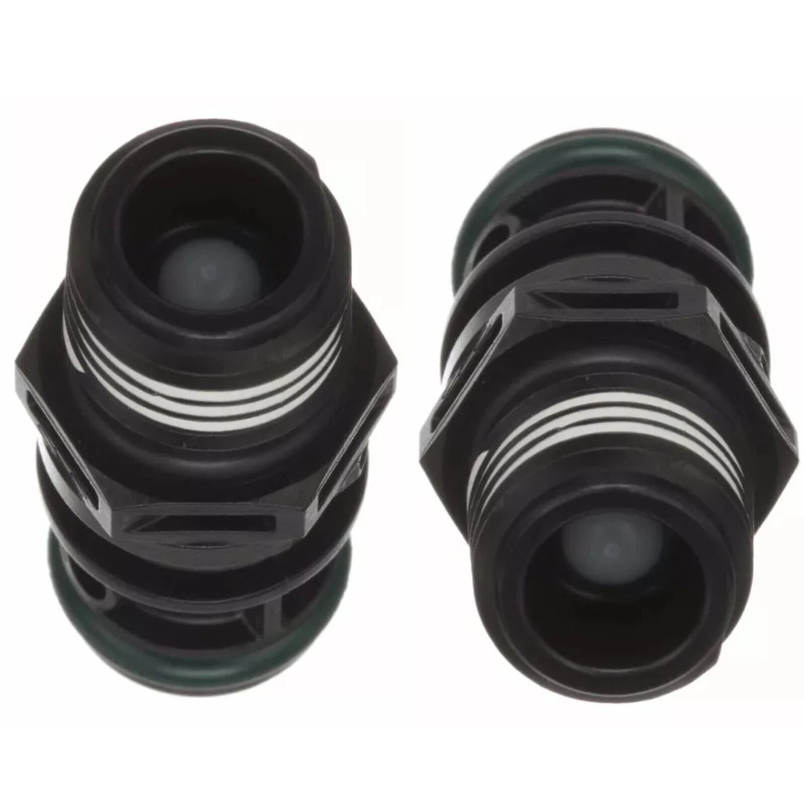 2X Attwood Sprayless Marine Fuel Connector Male 1/4" NPT 8838TM6