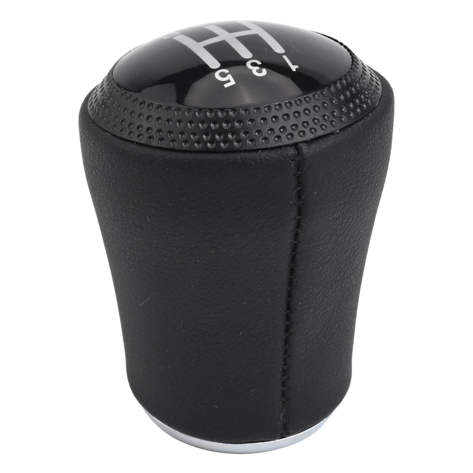 Black PU Leather Shift Knob for Audi A4 B5 C5 (1996–2001)