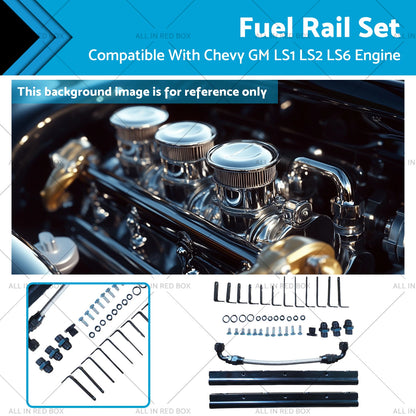 Intake Manifold Fuel Rail Set for Chevy GM LS1 LS2 LS6 (2001–2009)