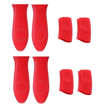 Silicone Pot Handle Holders for (High Temperature Resistance)
