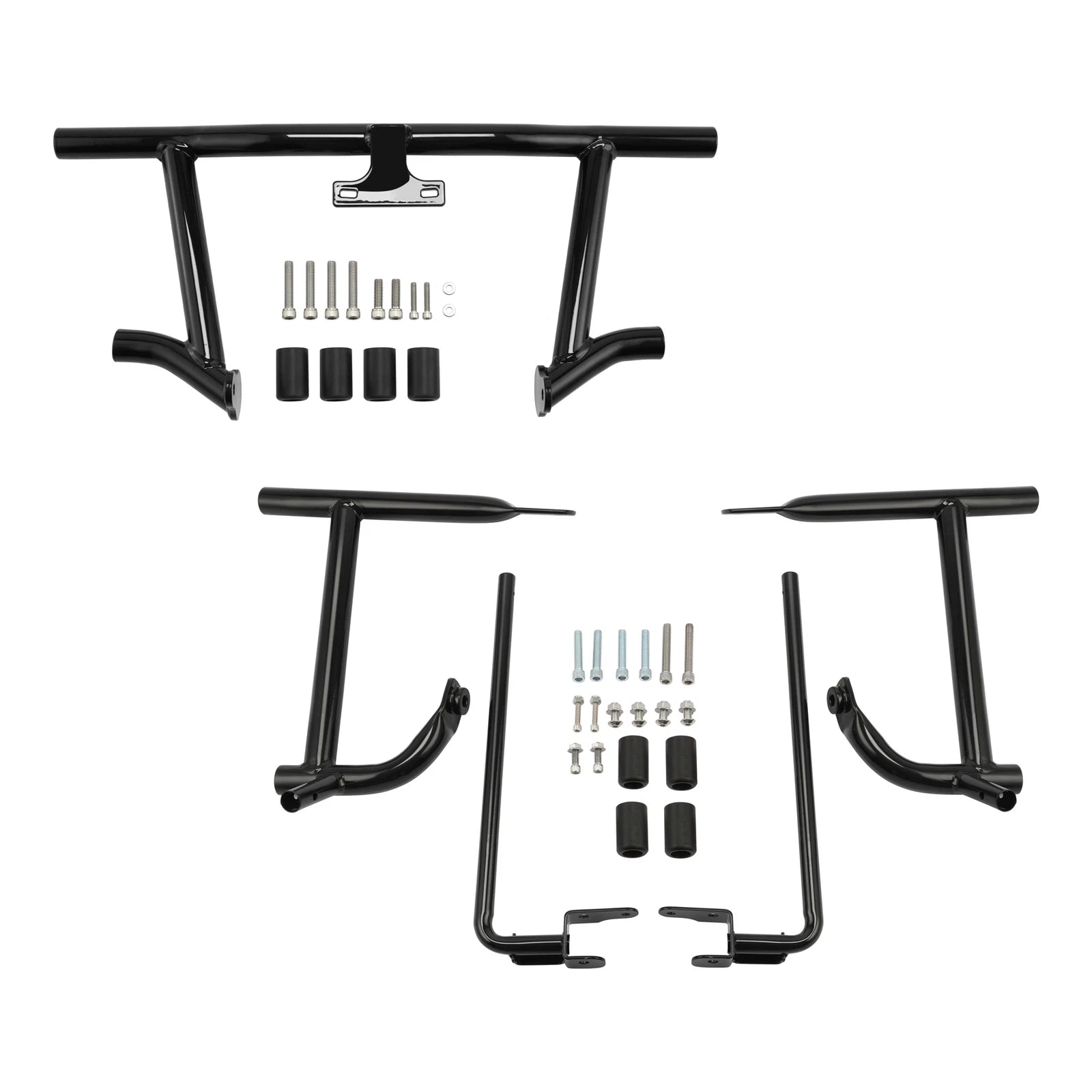 Engine Guards Crash Bar & Saddlebag Bracket for Harley Touring (2014–2023)