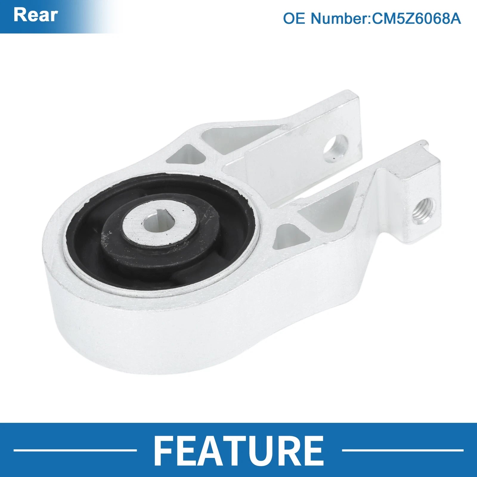 Engine Motor Mount & Transmission Mount for Ford Focus 2.0L 2.3L (2016–2018)