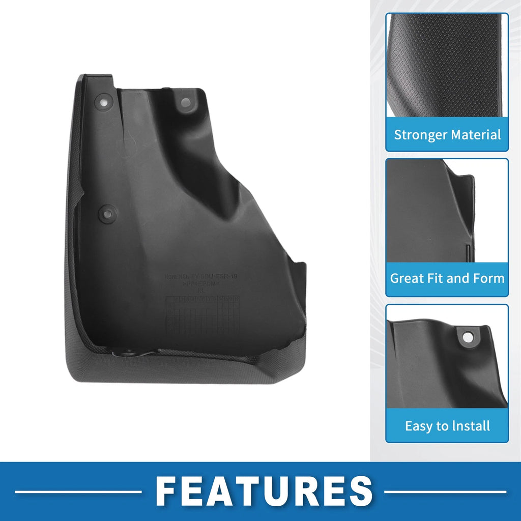 Mud Flaps Splash Guards Front Set for Subaru Forester (2019–2021)
