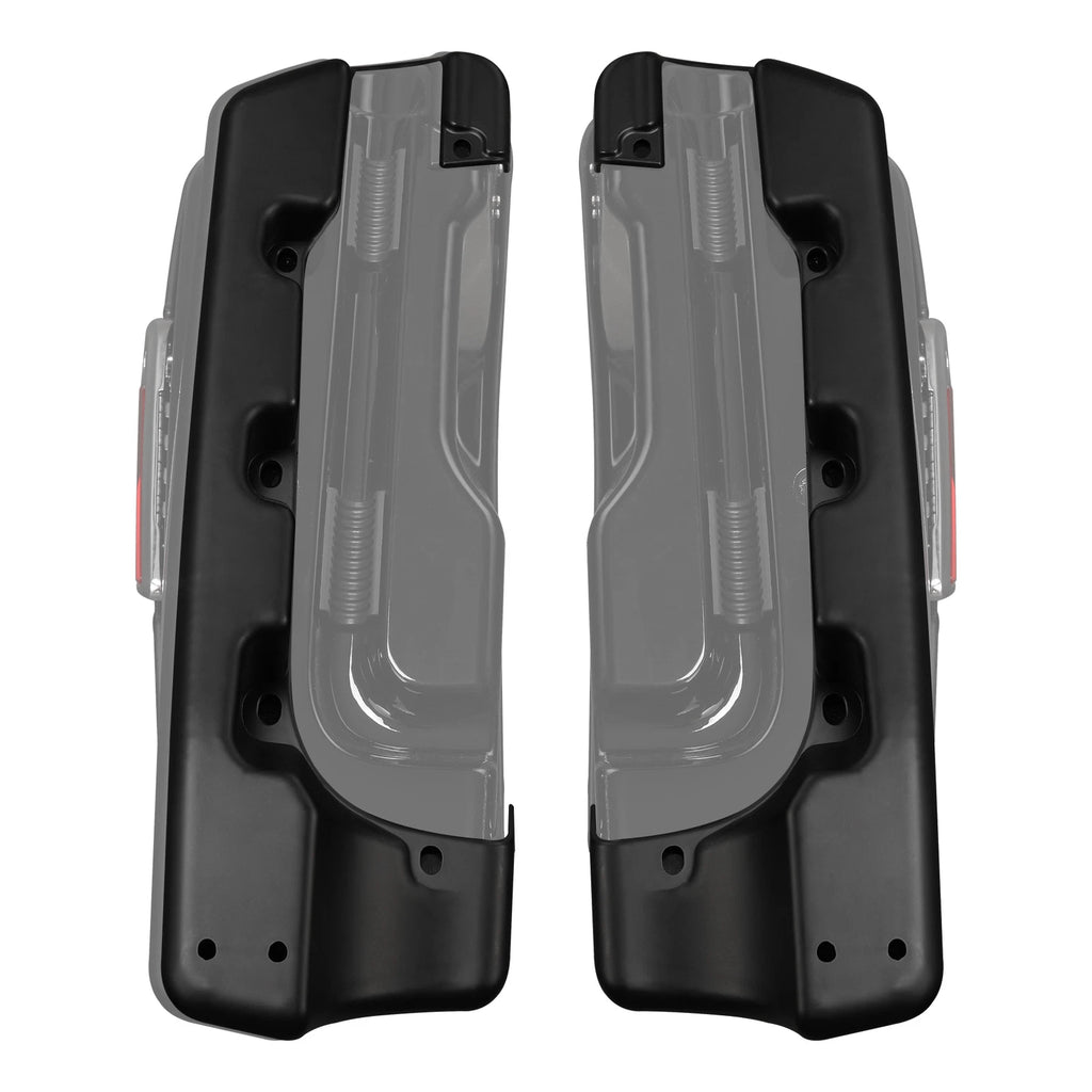 4" Matte Black Saddlebags Extensions for Harley Electra Glide (2014–2024)