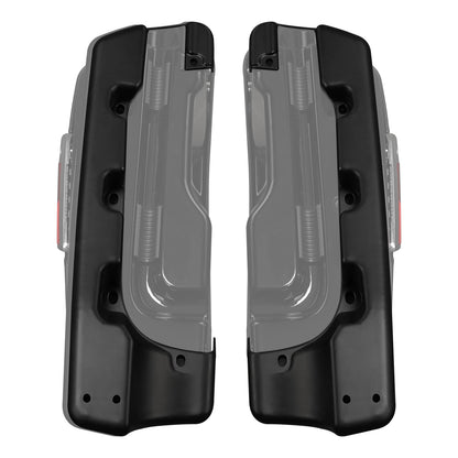 4" Matte Black Saddlebags Extensions for Harley Electra Glide (2014–2024)