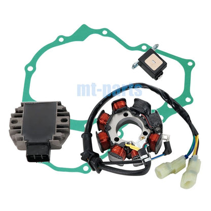 Stator, Regulator Rectifier, Gasket for Honda TRX250TE FourTrax/Recon 250 (2005–2010)