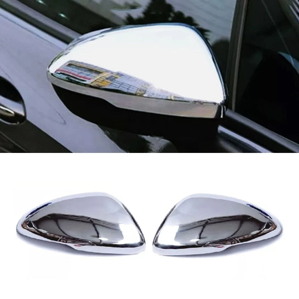2X ABS Chromed Mirrors for Vauxhall Astra K (2015–2021)