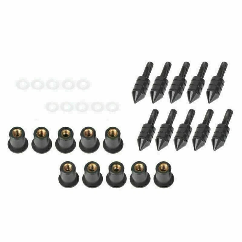Windscreen Shield Fairing Nut Bolt for Kawasaki Ninja 250 (2008–2012)