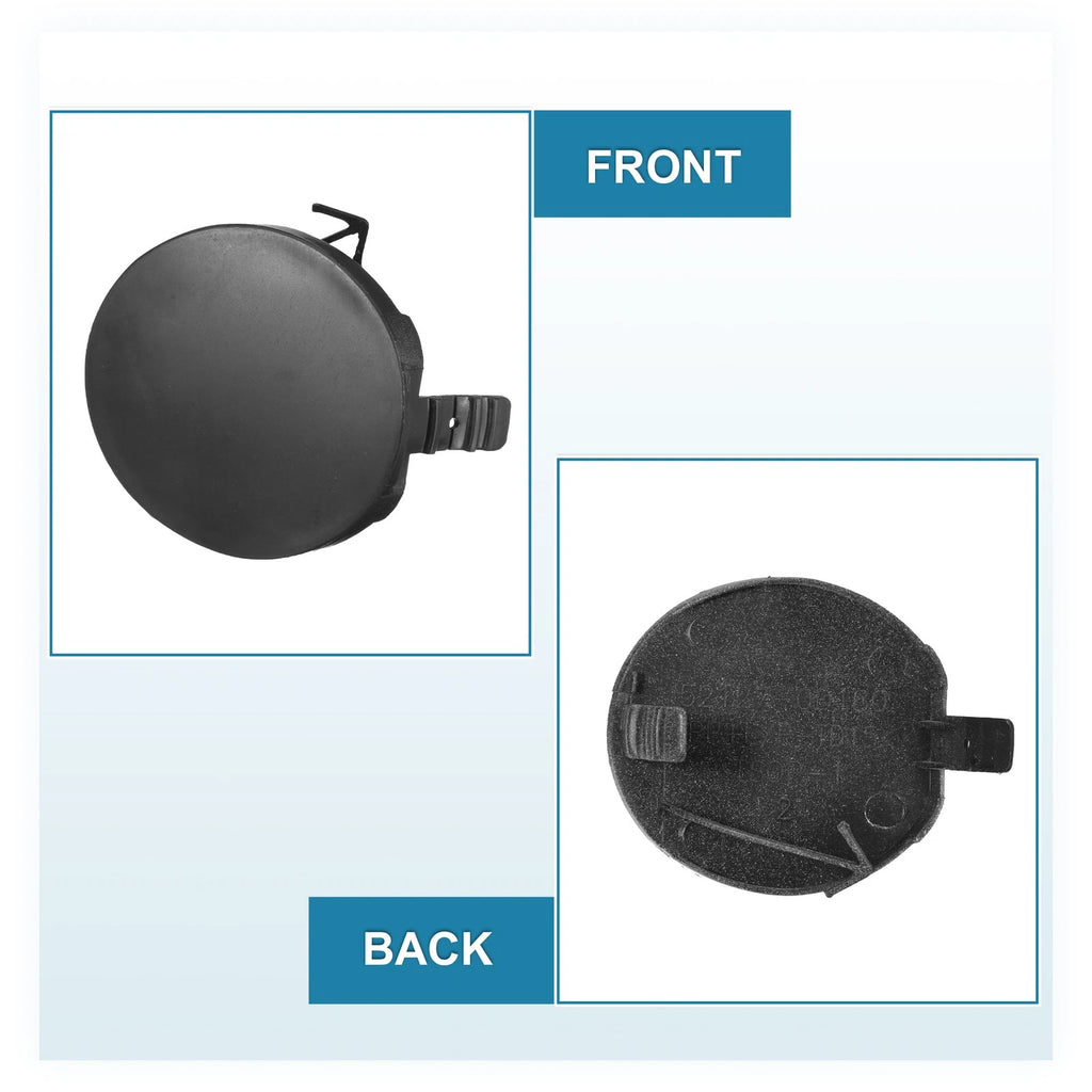 Front Bumper Tow Hook Cover Unprimed for Toyota Yaris (2007–2010)
