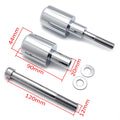 Chrome Frame Sliders for Honda CBR 600RR (2003–2006)