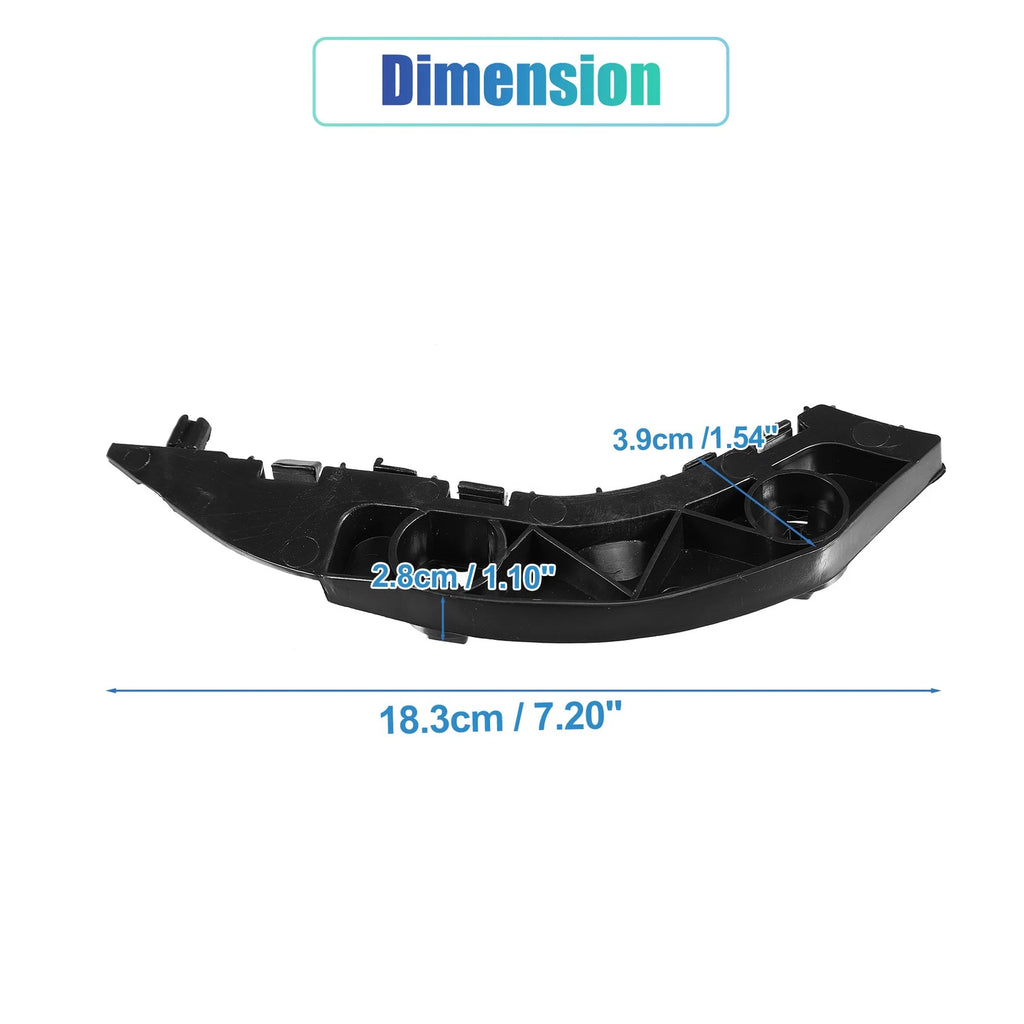 Left Side Front Bumper Bracket Replacement for Honda Civic (2006–2011)