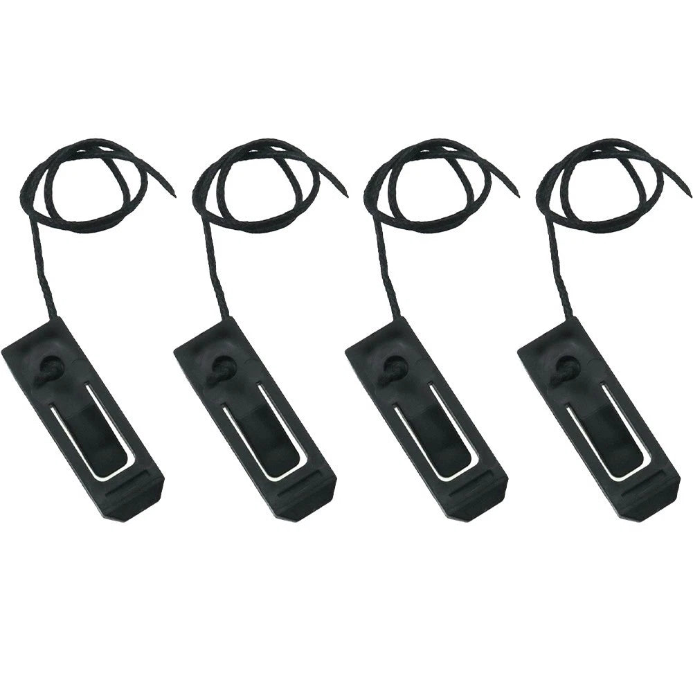 Set of 4 Large Fin Clips for Paddle Board, Surfboard, Water Ski