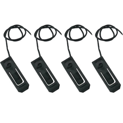 Set of 4 Large Fin Clips for Paddle Board, Surfboard, Water Ski