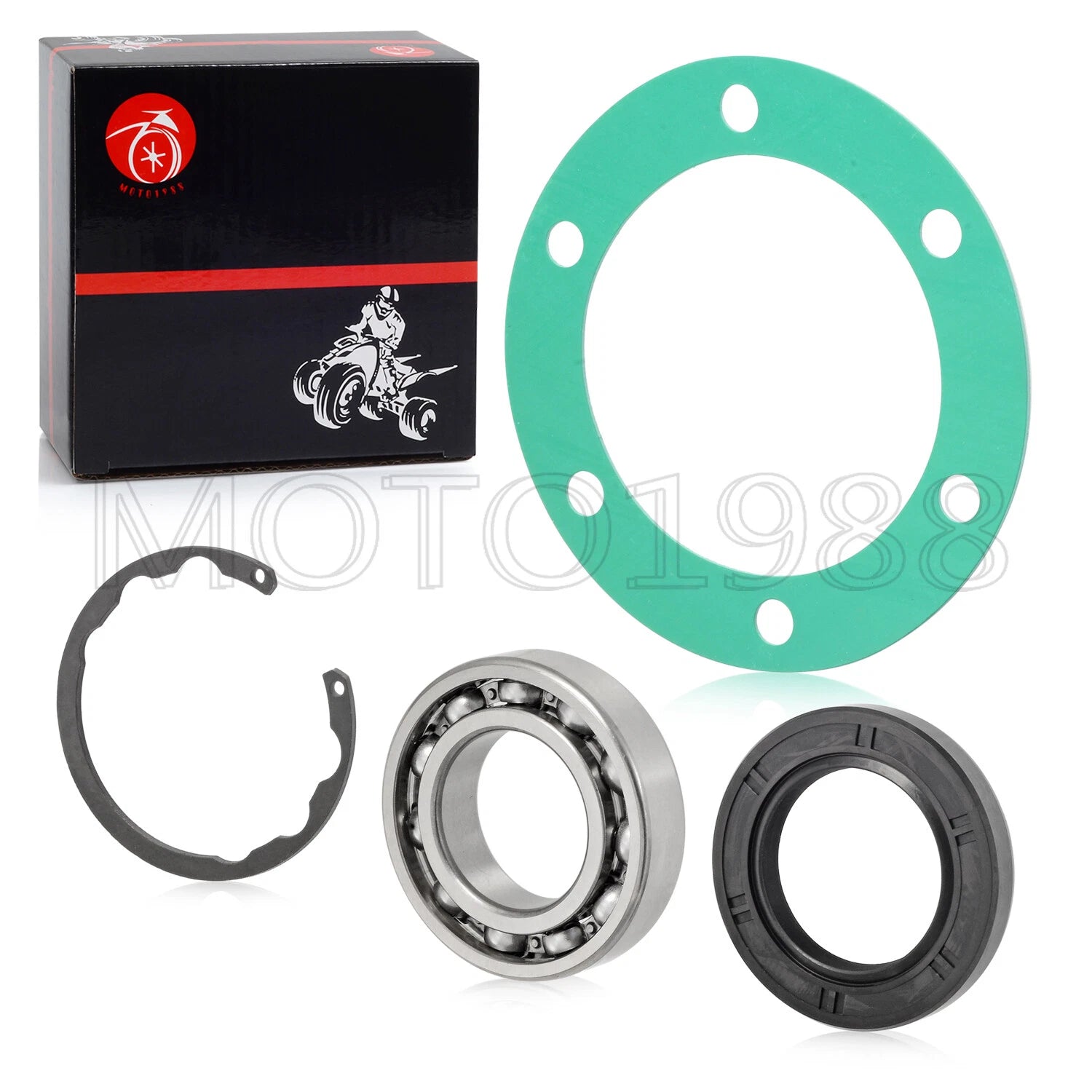 Rear Axle Bearing Seal Gasket for Kawasaki Mule 2510 2520 4000 4010 (1998–2009) 92045-1208