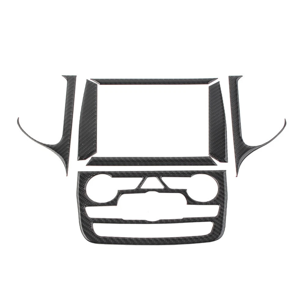 Interior Central Control Navigation Cover Trim for Jeep Grand Cherokee (2014–2018)