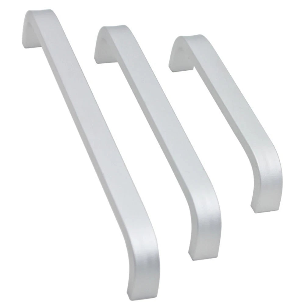 Set of 4 Kitchen Door Cabinet Handles with 64mm Hole Spacing
