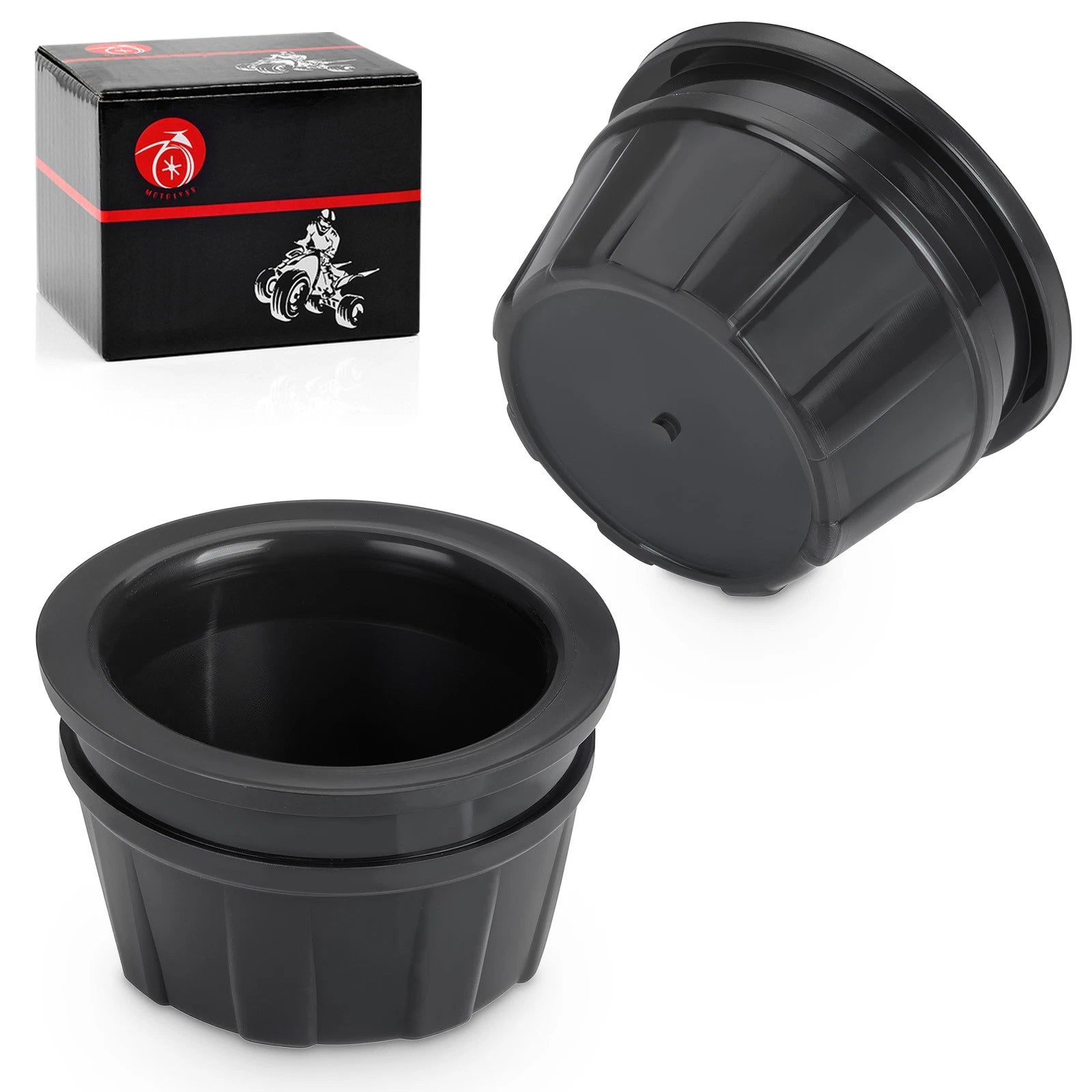 Wheel Center Cap Set of 2 for Honda Foreman Rubicon 500 TRX500 (2001–2011)
