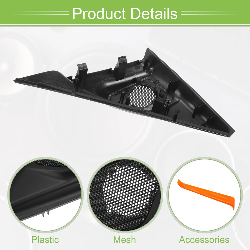 A Pillar Door Tweeter Speaker Cover Trim Replacement for Mazda 3 (2004–2009)