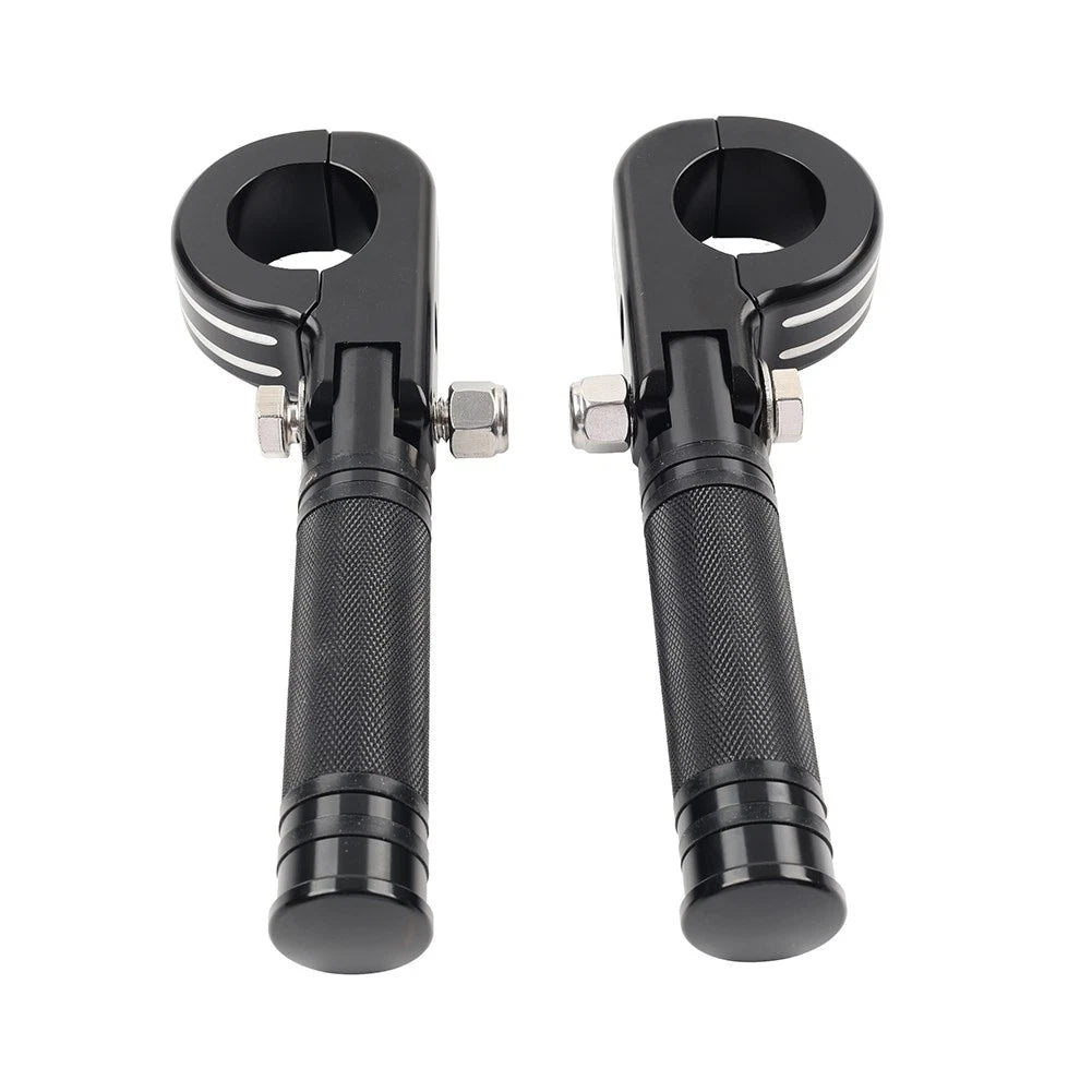 Engine Guard Bar Foot Pegs for Harley Yamaha (25-32mm)