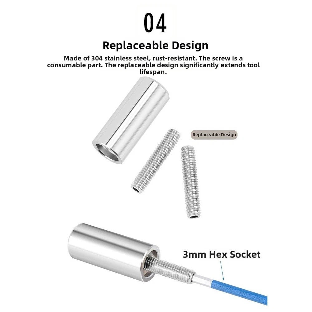 Bicycle Star Nut Installation Tool for Mountain Bikes (CNC Machined)