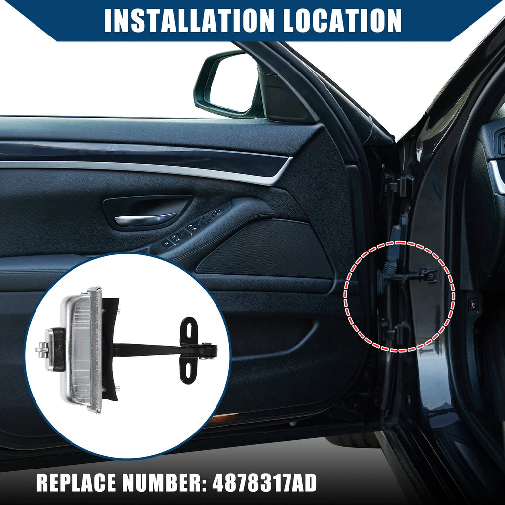 Front Left Door Check Strap Replacement for Dodge Stratus for Chrysler Sebring (2001–2006)