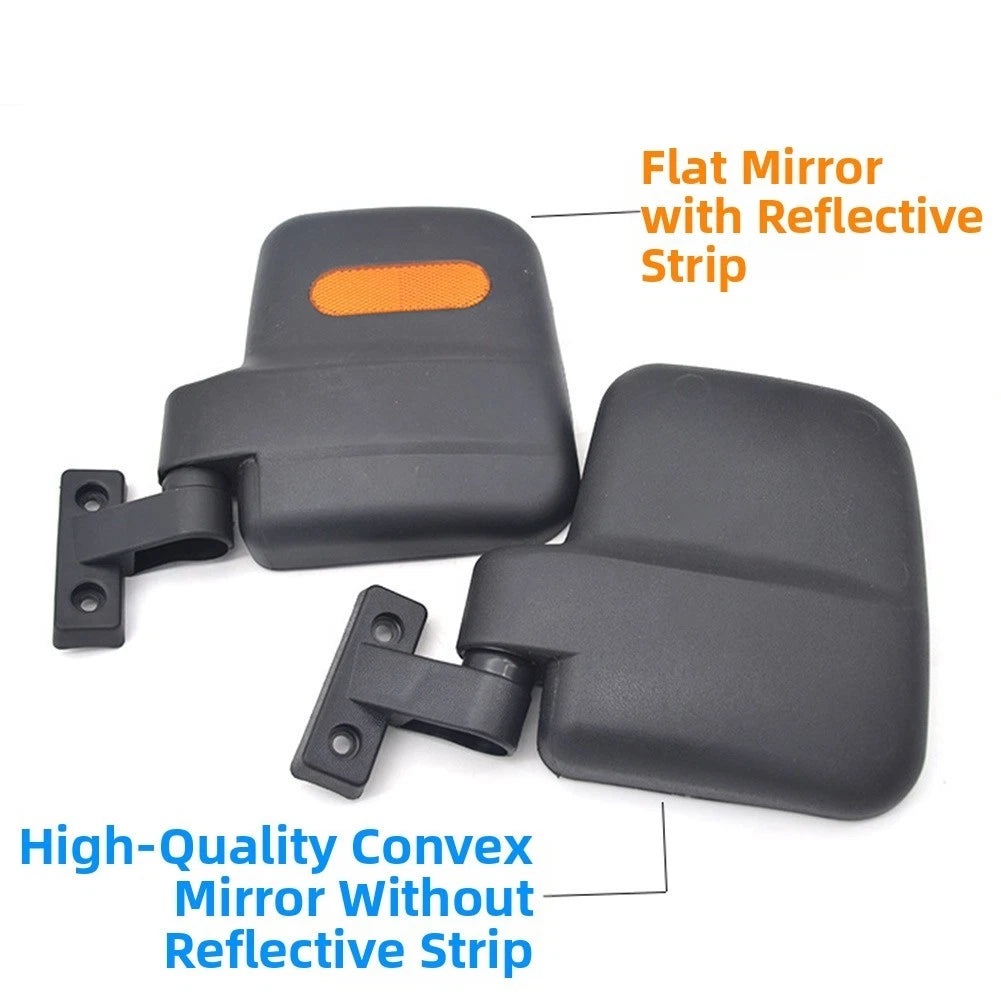 Rearview Mirror Pair for Vehicles (Simple Installation)