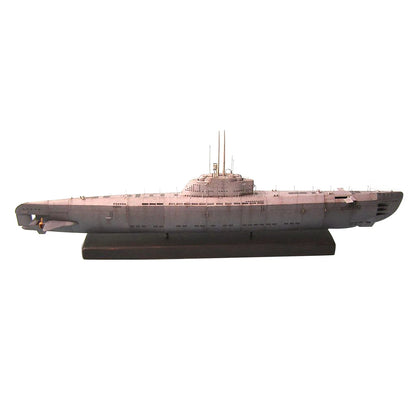 U-2536 U-boot Type XXI Submarine Paper Model Kit (1:200 Scale)