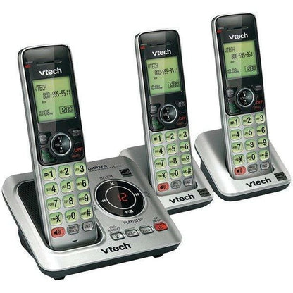 3-Handset DECT 6.0 Speakerphone for VTech VTCS6629-3