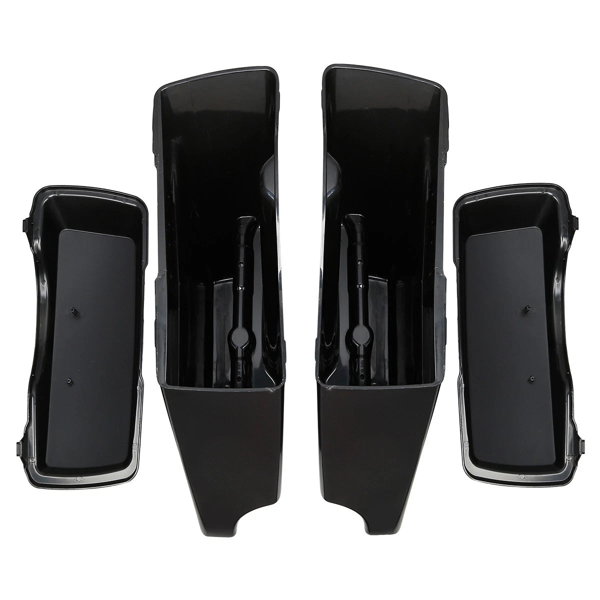 5" Extended Saddlebag Conversion Bracket for Harley Softail (1986–2017)