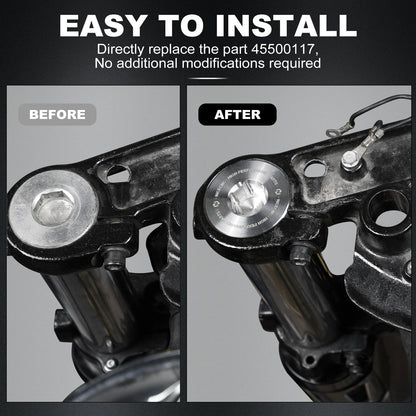 1" Front Fork Tube Extensions for Harley Street Glide FLHX, Tri Glide FLHTCUTG (2014–2023)