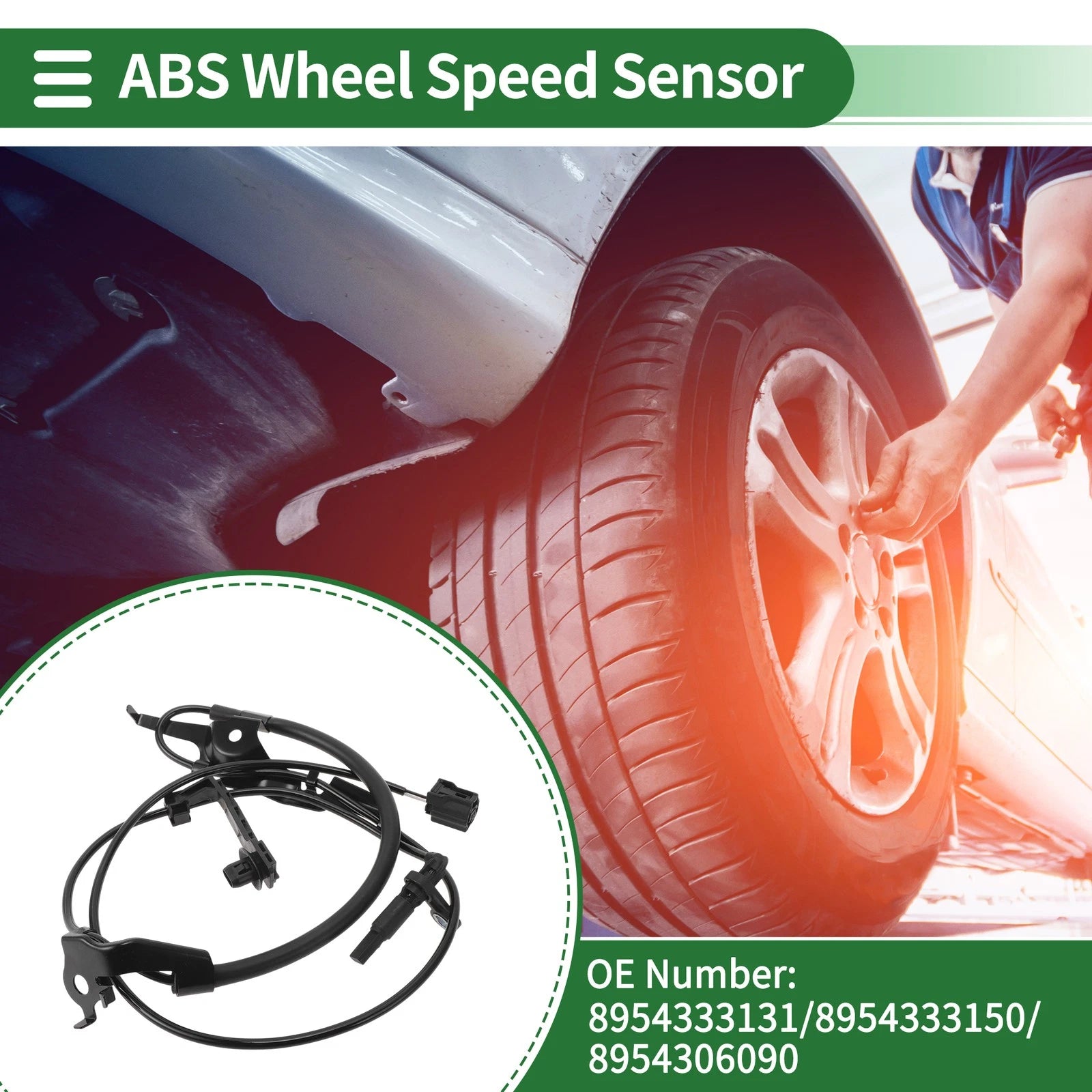 ABS Wheel Speed Sensor Replacement for Toyota Camry (2018–2019)