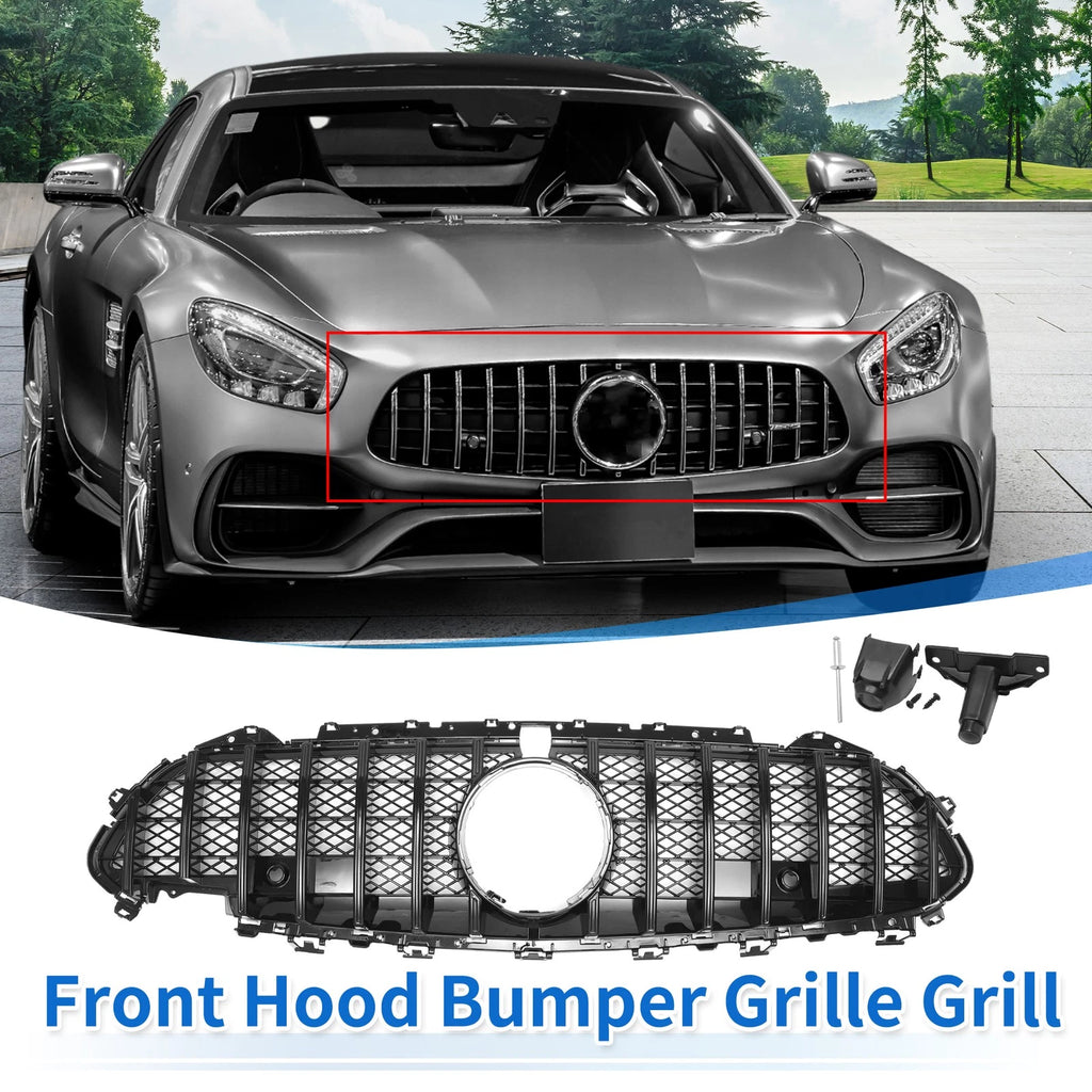 Front Upper Bumper Grille Replacement for Mercedes-Benz CLS53 AMG (2022–2023)