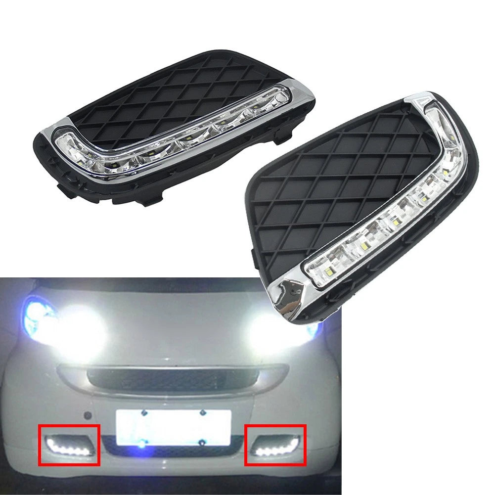 LED DRL Daytime Running Light for Mercedes Benz Smart Fortwo (2008–2011)