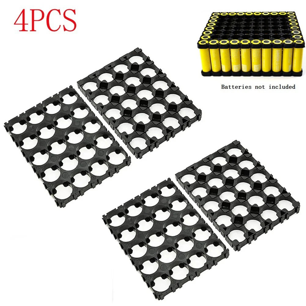 Battery Plastic Frame for 18650 Battery Packs (4x5)